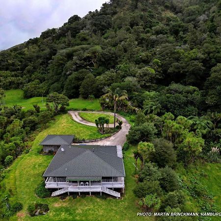 Waiotemarama Falls Lodge Opononi Ngoại thất bức ảnh