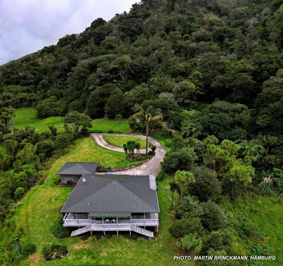 Waiotemarama Falls Lodge Opononi Ngoại thất bức ảnh